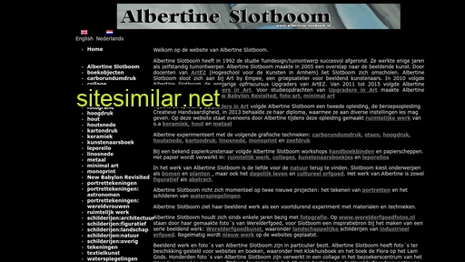 Albertine-slotboom similar sites