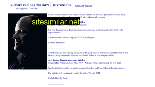 albertvanderzeijden.nl alternative sites