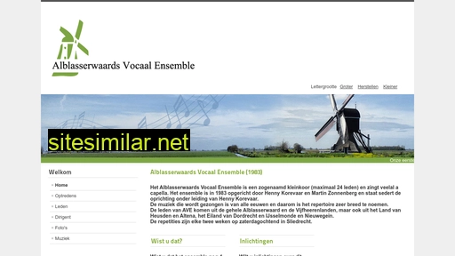 alblasserwaardsvocaalensemble.nl alternative sites