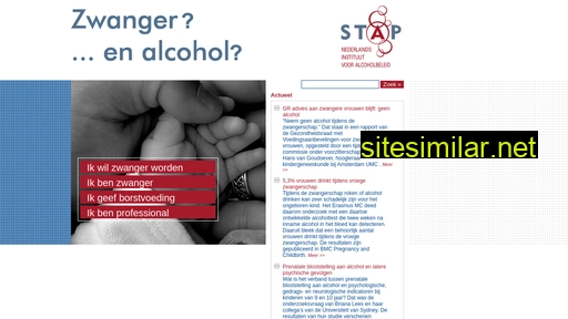 alcoholenzwangerschap.nl alternative sites