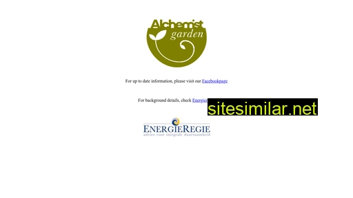 alchemistgarden.nl alternative sites