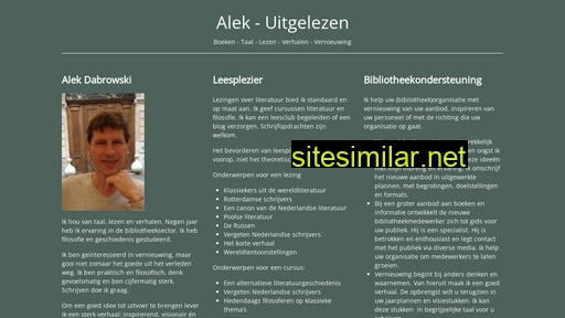 alek-uitgelezen.nl alternative sites