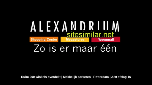 alexandrium.nl alternative sites