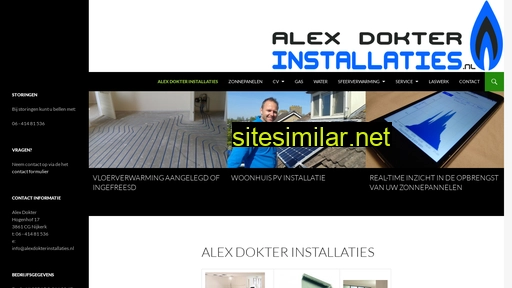 alexdokterinstallaties.nl alternative sites