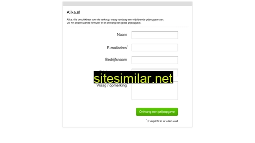 alika.nl alternative sites