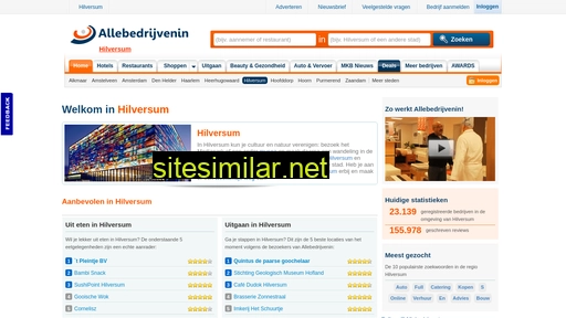 allebedrijveninhilversum.nl alternative sites