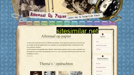 allemaaloppapier.nl alternative sites