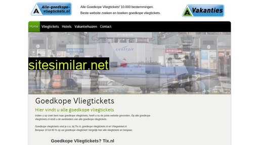 alle-goedkope-vliegtickets.nl alternative sites