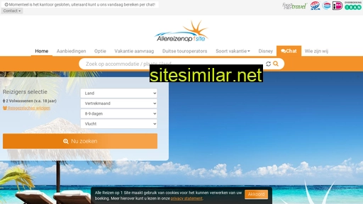 allereizenop1site.nl alternative sites