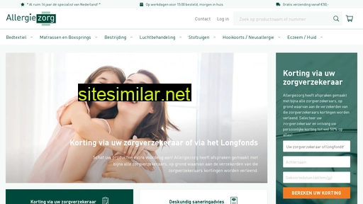 allergiezorg.nl alternative sites