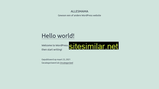 allesmama.nl alternative sites