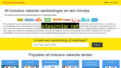 all-inclusive-op-vakantie.nl alternative sites