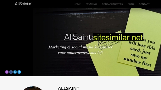 allsaint.nl alternative sites