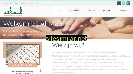 almaarif.nl alternative sites