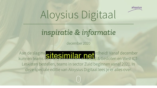 aloysiusdigitaal.nl alternative sites
