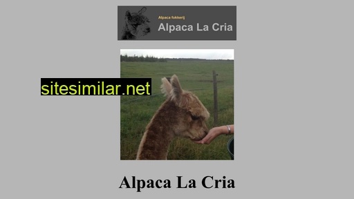 Alpaca-la-cria similar sites