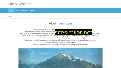 Alpengeologie similar sites