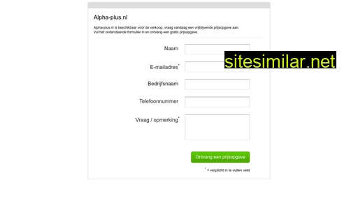 alpha-plus.nl alternative sites