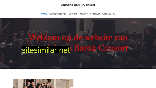 Alphensbarokconsort similar sites