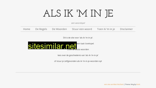 alsikminje.nl alternative sites