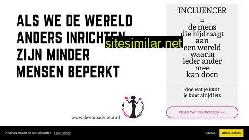 alswedewereldandersinrichtenzijnmindermensenbeperkt.nl alternative sites