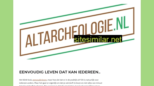 altarcheologie.nl alternative sites