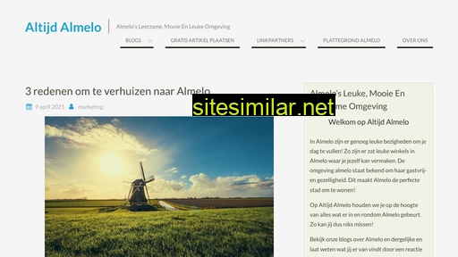 altijdalmelo.nl alternative sites