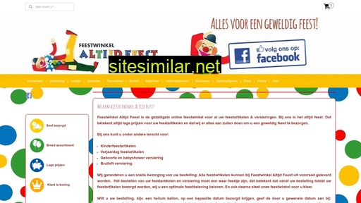 altijdfeestwinkel.nl alternative sites