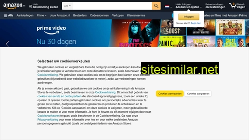 amazon.nl alternative sites