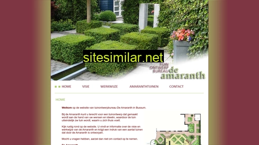 amaranthtuinen.nl alternative sites