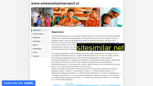 ambonadoptieproject.nl alternative sites