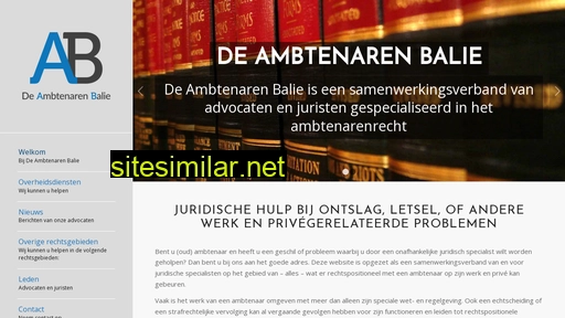 ambtenarenbalie.nl alternative sites