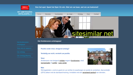 ambtenarenontslagspel.nl alternative sites