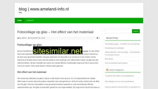 Ameland-info similar sites