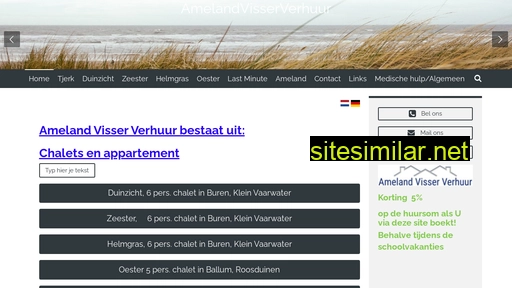 amelandvisserverhuur.nl alternative sites