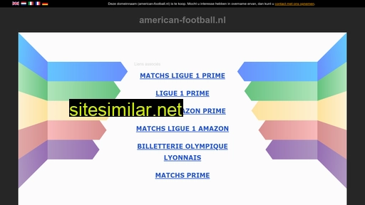 american-football.nl alternative sites