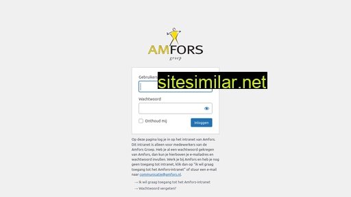 amforsintranet.nl alternative sites