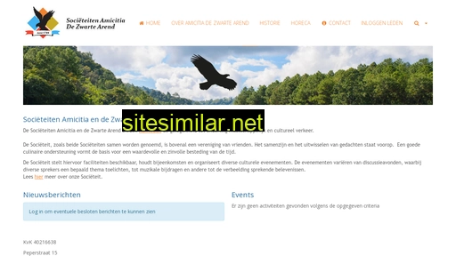 amicitia-zwartearend.nl alternative sites