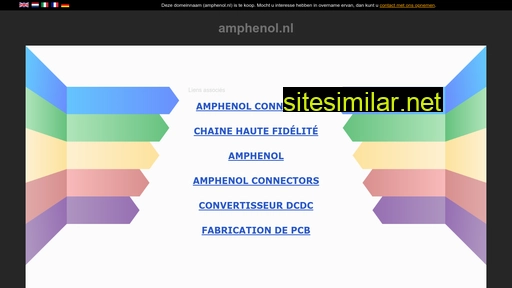 amphenol.nl alternative sites