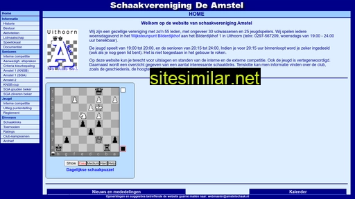amstelschaak.nl alternative sites