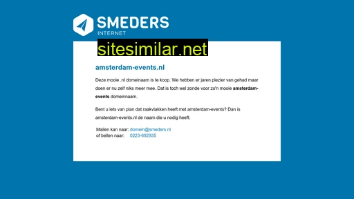 amsterdam-events.nl alternative sites