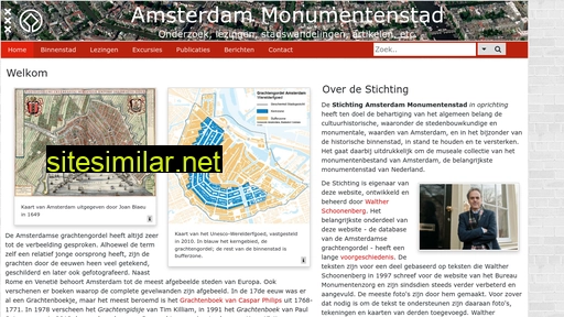 Amsterdam-monumentenstad similar sites