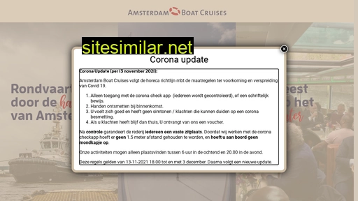 amsterdamboatcruises.nl alternative sites