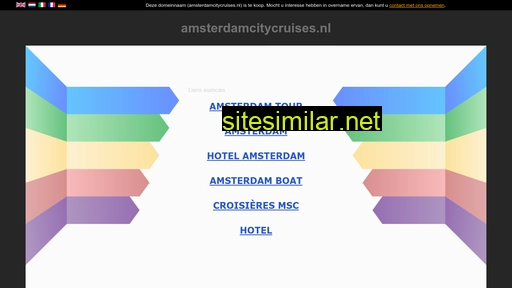amsterdamcitycruises.nl alternative sites