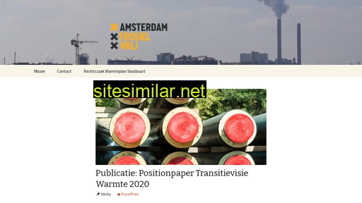 amsterdamfossielvrij.nl alternative sites