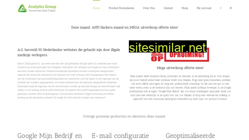 analyticsgroep.nl alternative sites