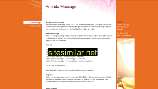 anandamassage.nl alternative sites