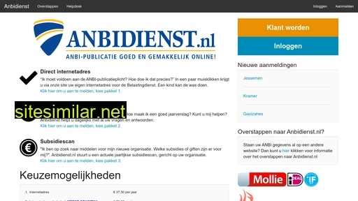 anbidienst.nl alternative sites