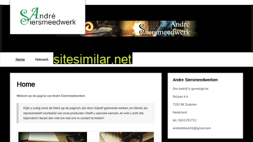 andre-siersmeedwerk.nl alternative sites