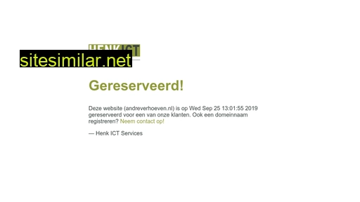 andreverhoeven.nl alternative sites